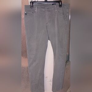 AG Adriano Goldschmeid Grey stretch pants size 33 short